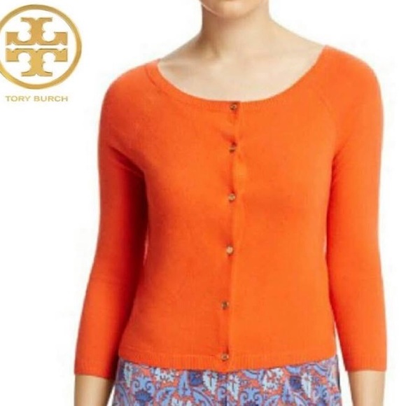 Tory Burch Rosemary Cashmere Cardigan 